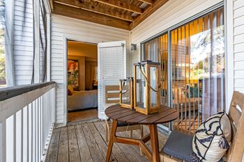 Private Apartment Balcony at The Watch on Shem Creek, South Carolina, 29464